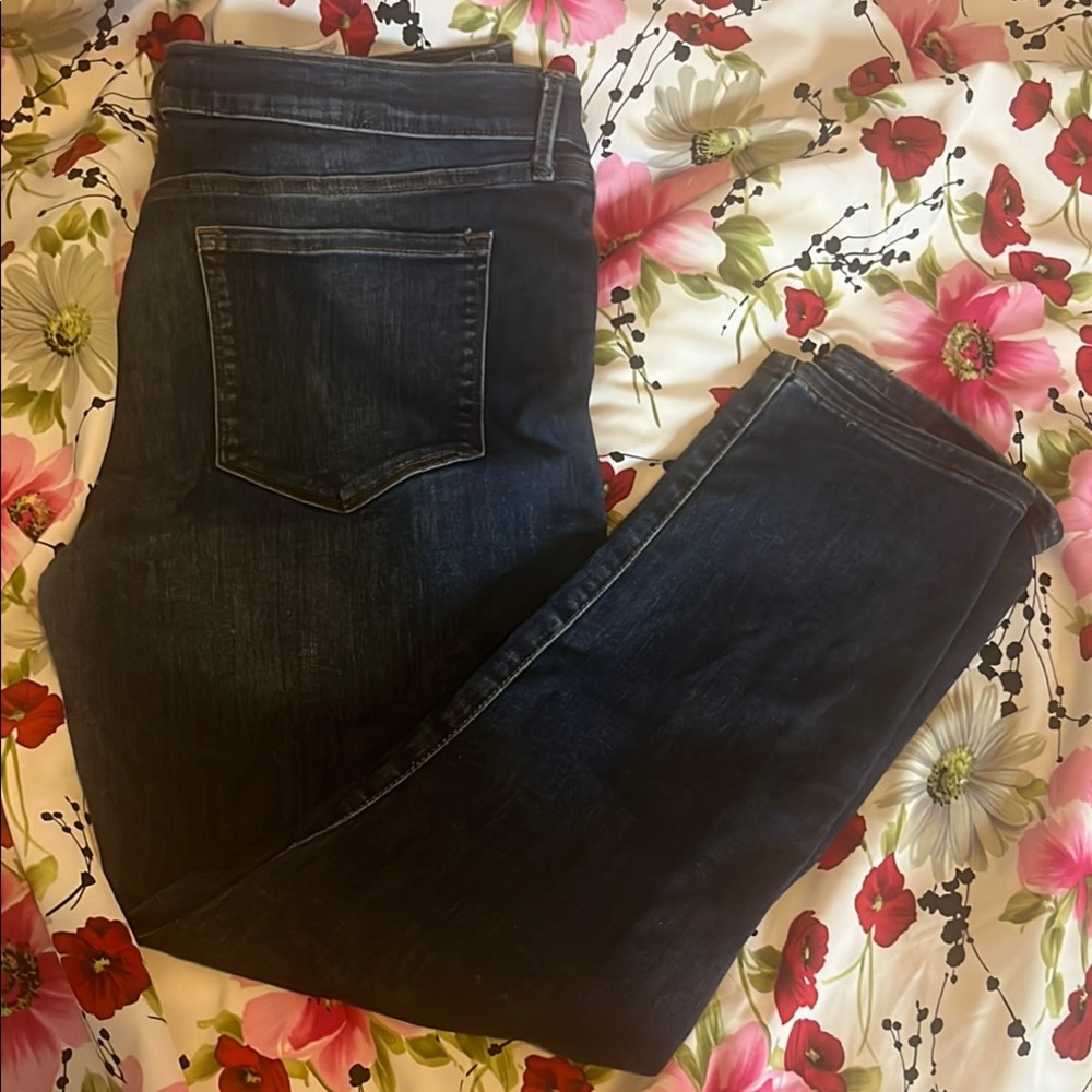 Banana Republic Women's Dark Wash Skinny Jeans
